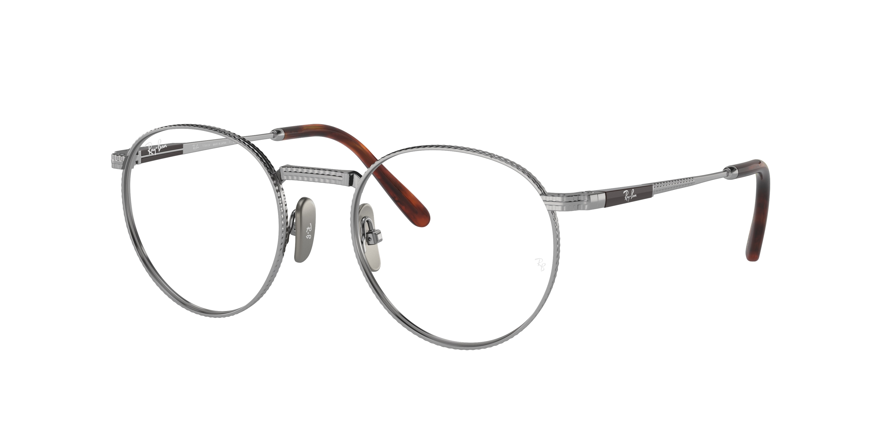 Ray Ban RX8237V 1224 Round Titanium 